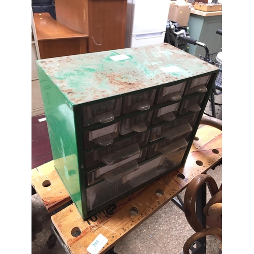 202 - METAL STORAGE UNIT