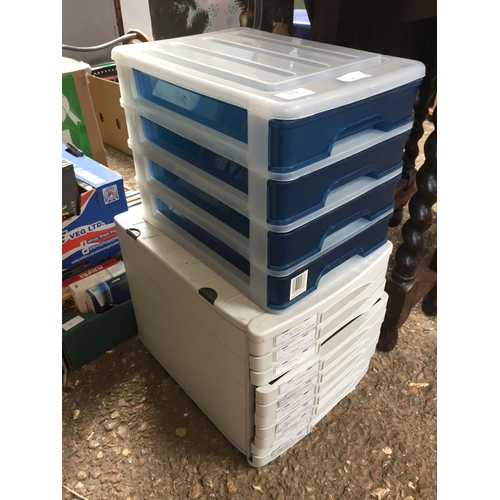 212 - 2 X PLASTIC STORAGE SYSTEMS