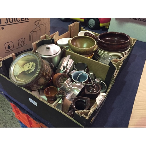 218 - 2 X BOXES OF KITCHENWARE