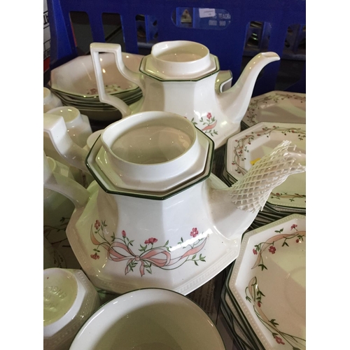 228 - 40+ PIECE ETERNAL BEAU TEA SERVICE
