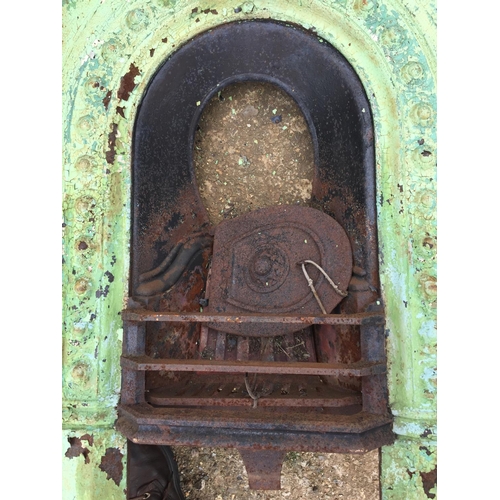 24 - CAST IRON FIRE PLACE