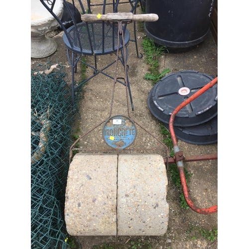 45 - IRONCRETE GARDEN ROLLER
