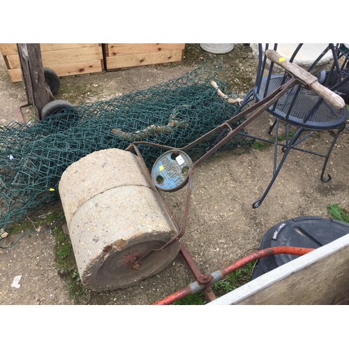 45 - IRONCRETE GARDEN ROLLER