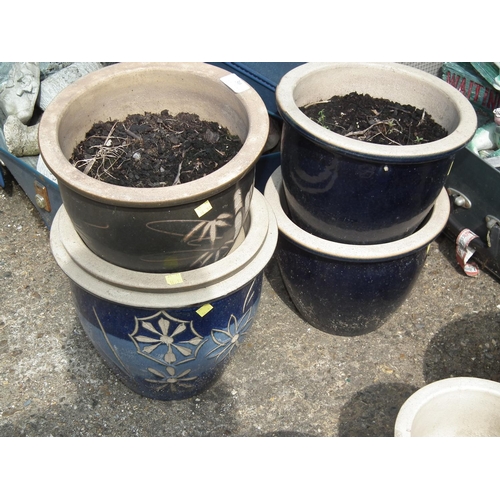 30 - 5 GARDEN POTS