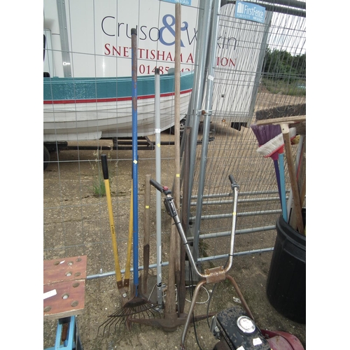 25 - QTY OF GARDEN TOOLS