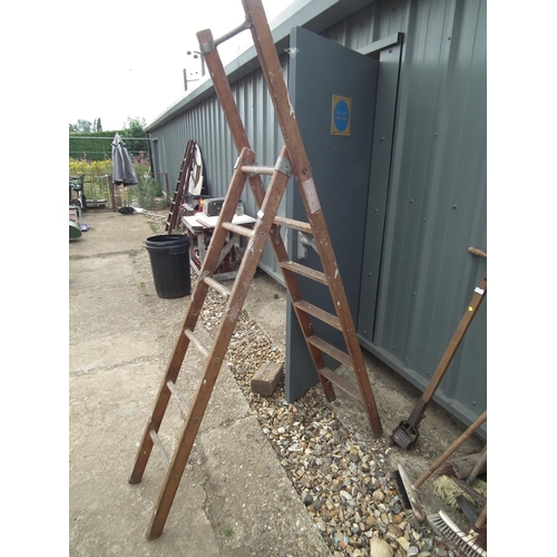 1 - WOODEN LADDERS