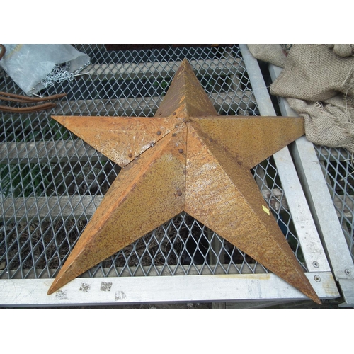 10 - 2 X METAL STARS