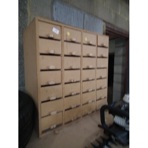 108 - 28 DRAWER CHEST