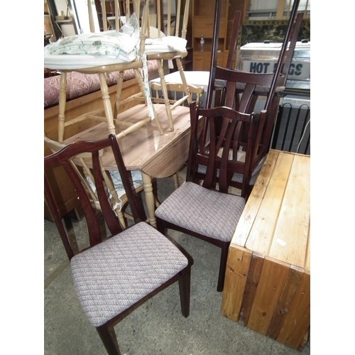 117 - 6 DINING CHAIRS