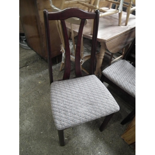 117 - 6 DINING CHAIRS