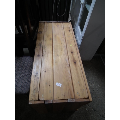 118 - PINE COFFEE TABLE