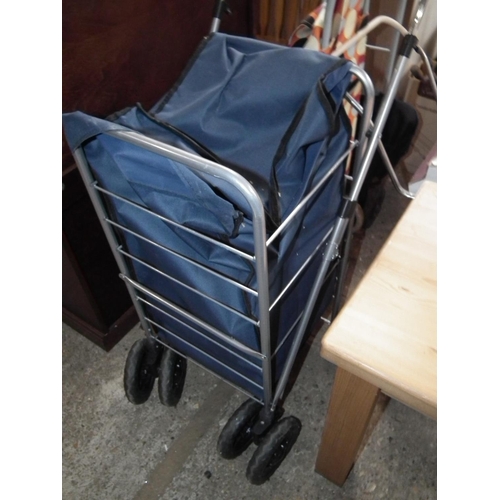 125 - 3 X SHOPPING TROLLEYS