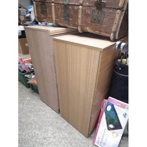 130 - 2 x CHEST OF DRAWERS