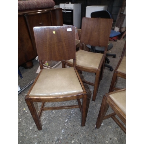 141 - SET OF 4 VINTAGE CHAIRS