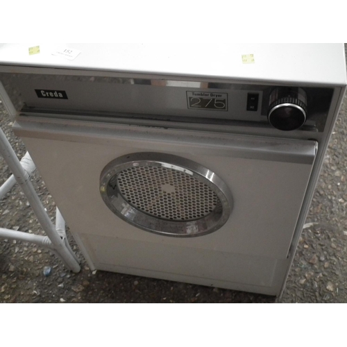 152 - CREDA 275 TUMBLE DRYER (LIKE NEW CONDITION) - WARRANTED UNTIL 12 NOON ON THE TUESDAY FOLLOWING THE A... 