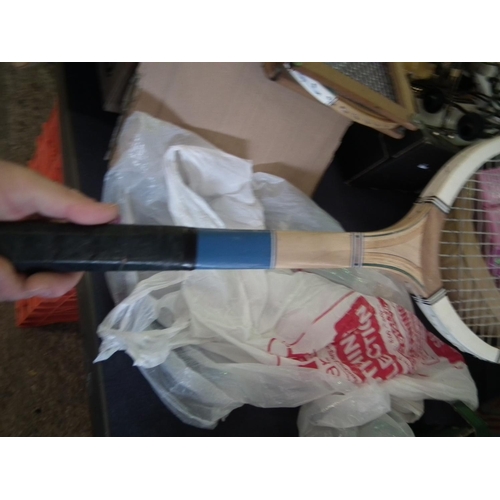 180 - 2 X VINTAGE TENNIS RACKETS