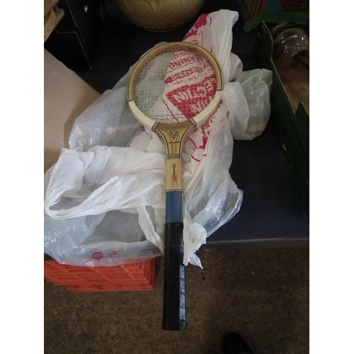 180 - 2 X VINTAGE TENNIS RACKETS