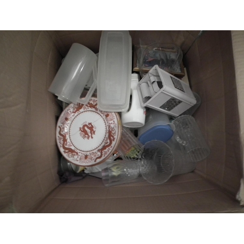 211 - 3 BOXES OF KITCHENWARE