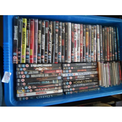 227 - BOX OF DVD'S