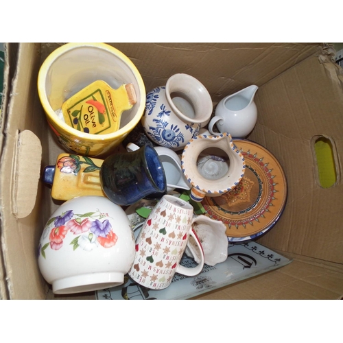 244 - 2 BOXES OF CHINA ITEMS