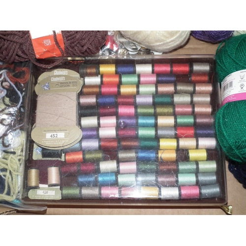 253 - SEWING AND WOOL ITEMS