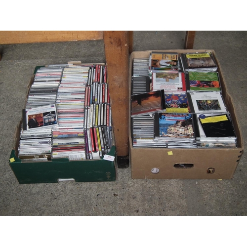 278 - 2 BOXES OF CLASSICAL CD'S