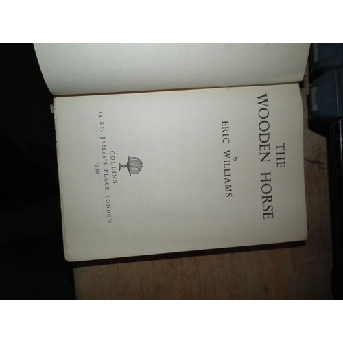 295 - 1949 1ST EDITION ''THE WOODEN HORSE'' BY ERIC WILLIAMS (LATER MADE IN TO A FILM?)