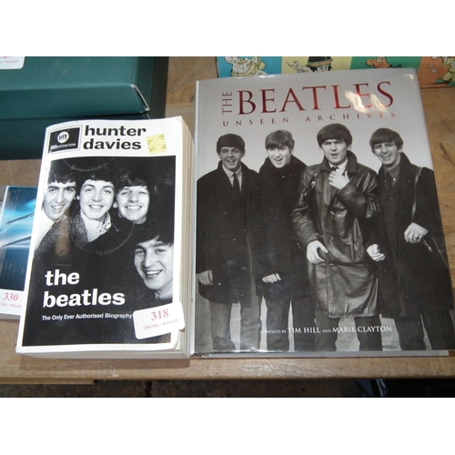 318 - 2 X BEATLES BOOKS