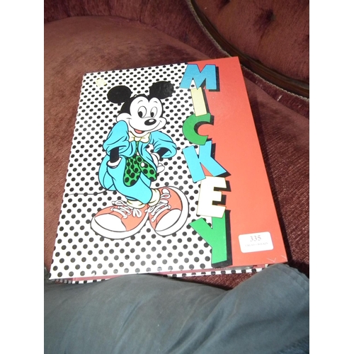 335 - ORIGINAL FOLDER 1992-93 MICKEY MOUSE COMICS