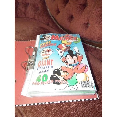 335 - ORIGINAL FOLDER 1992-93 MICKEY MOUSE COMICS