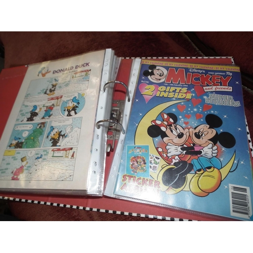 335 - ORIGINAL FOLDER 1992-93 MICKEY MOUSE COMICS