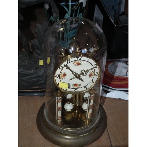 340 - DOMED CARRIAGE CLOCK