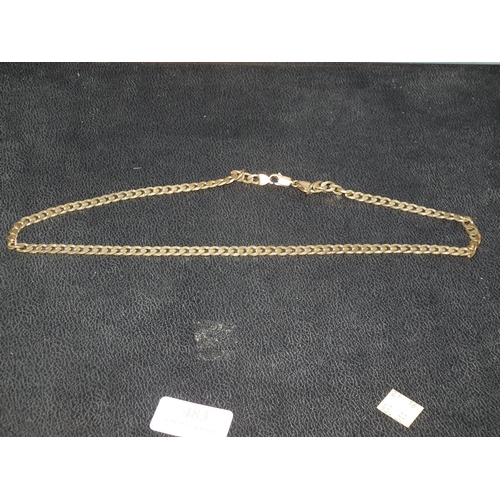 372 - 9 CT GOLD CHAIN - 43.3gms