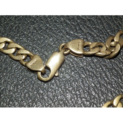 372 - 9 CT GOLD CHAIN - 43.3gms