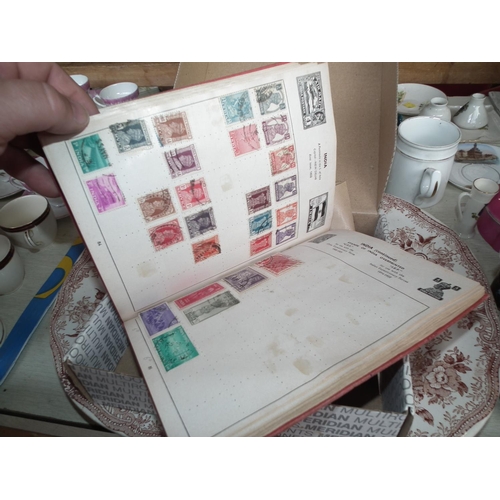 378 - BOX OF VARIOUS STAMPS