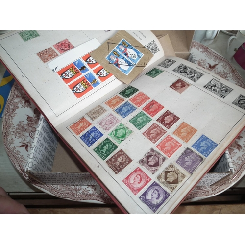 378 - BOX OF VARIOUS STAMPS