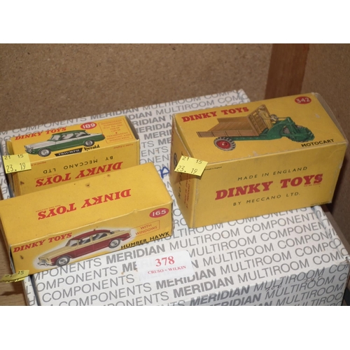 379 - 3 X BOXED DINKY TOYS 342-165-189