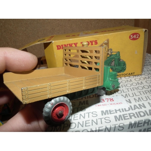 379 - 3 X BOXED DINKY TOYS 342-165-189