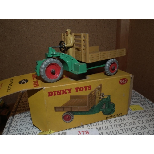 379 - 3 X BOXED DINKY TOYS 342-165-189