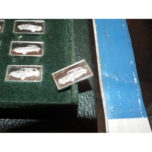 390 - 100 SILVER CAR INGOTS