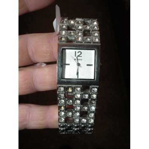 393 - 2 X LADIES BLING WATCHES