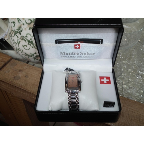 397 - 3 X NEW MONTRE SUISSE WATCHES