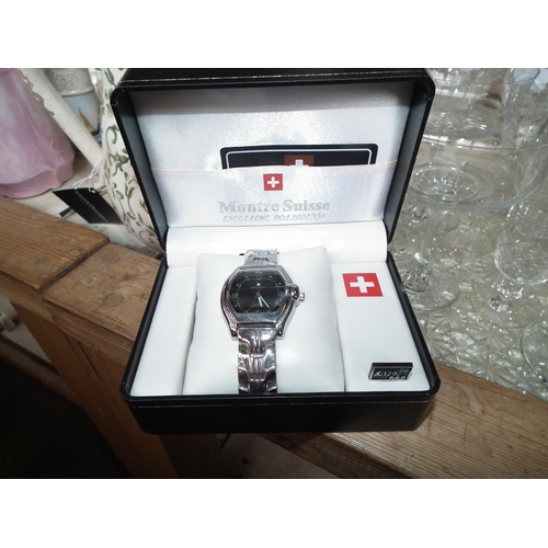 397 - 3 X NEW MONTRE SUISSE WATCHES