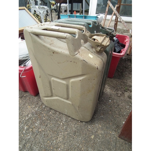 40 - 2 X PETROL CANS