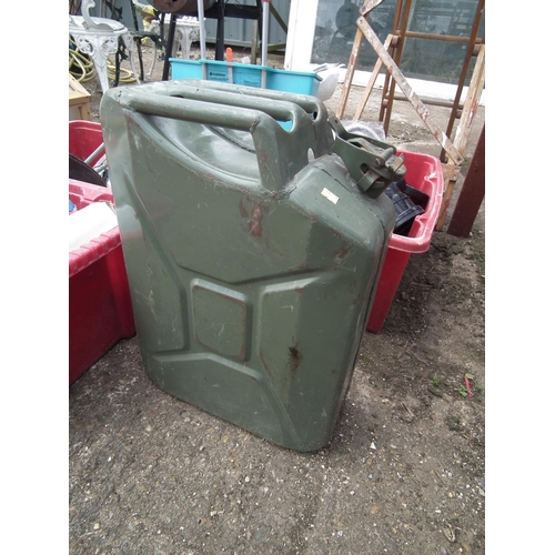 40 - 2 X PETROL CANS