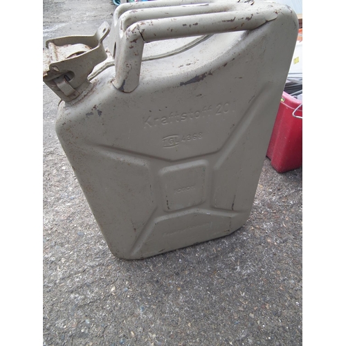 40 - 2 X PETROL CANS