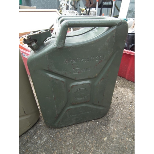 40 - 2 X PETROL CANS