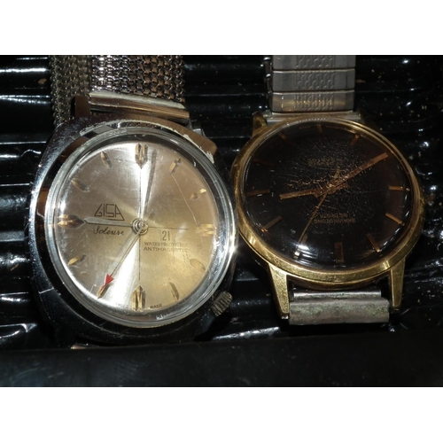 401 - VARIOUS WATCHES TISSOT & OTHERS