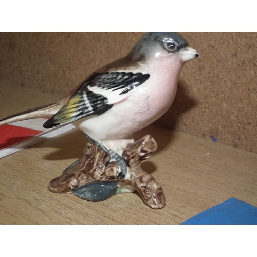 420 - 2 BESWICK SMALL BIRDS & 1 ROYAL WORCESTER