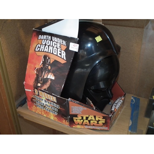 427 - DARTH VADER VOICE CHANGER MASK